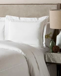 Brand new 👏 Westport 300TC Scallop Cotton Percale Duvet Set Home Duvet Inserts & Duvets 😀