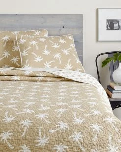 New ⭐ Westport Panama Jack Palm Beach Quilt Set Home Comforters & Quilts 🎉