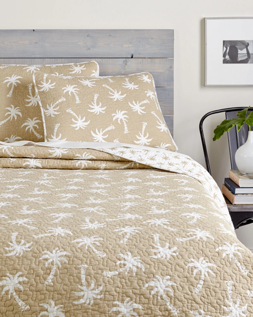 New โญ Westport Panama Jack Palm Beach Quilt Set Home Comforters & Quilts ๐