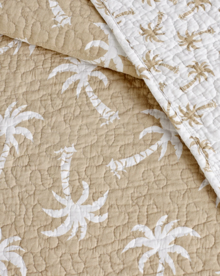 New โญ Westport Panama Jack Palm Beach Quilt Set Home Comforters & Quilts ๐ - Image 2