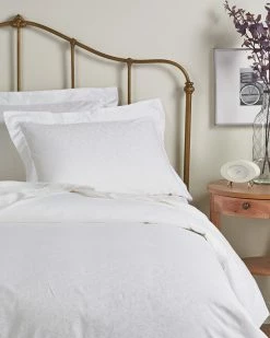 Budget 🧨 Westport 300TC Leaf Jacquard Duvet Set Home Duvet Inserts & Duvets ✔️