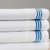 Coupon 👏 Westport 300TC Hotel Embroidered Sateen Sheet Set Home Sheets 😀
