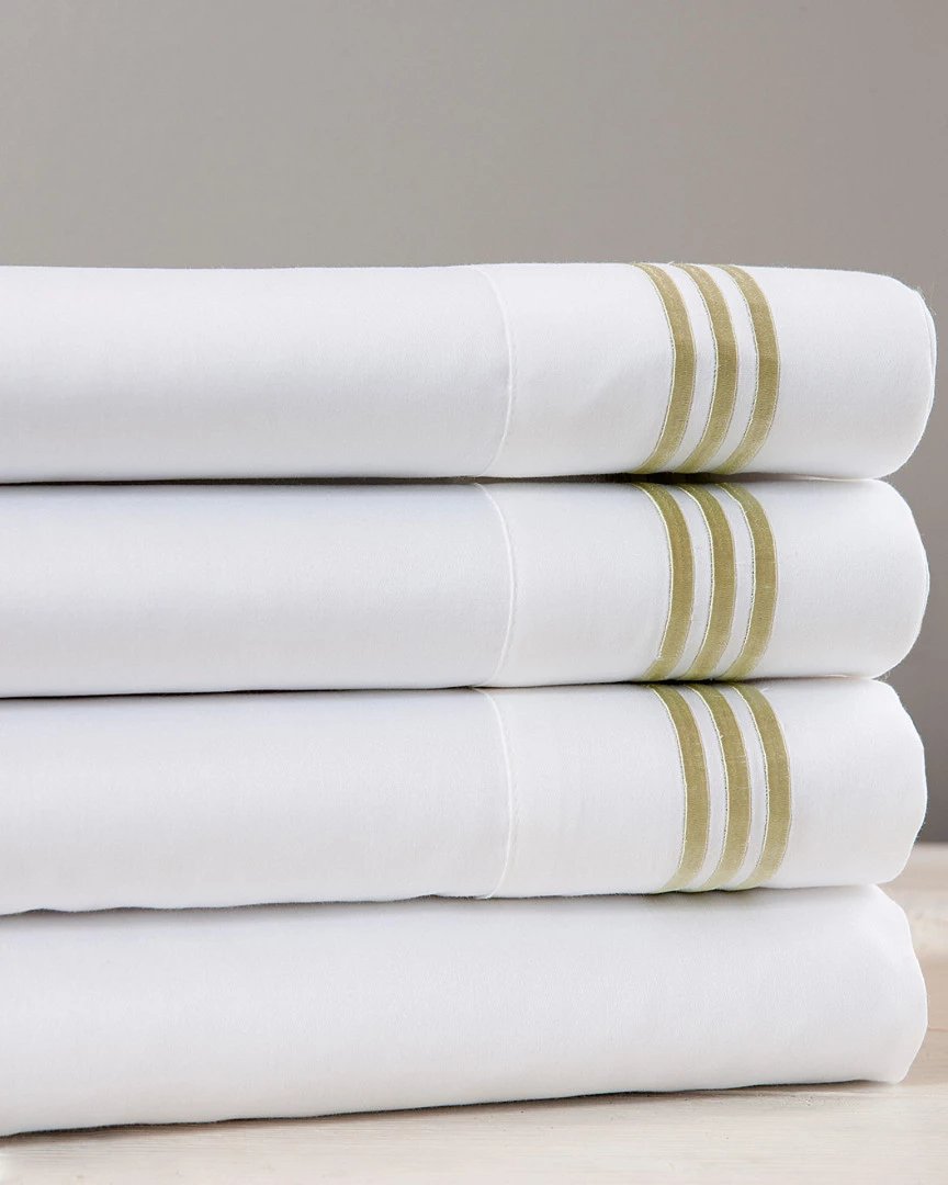Wholesale ๐ Westport 300TC Hotel Embroidered Sateen Sheet Set Home Sheets โญ