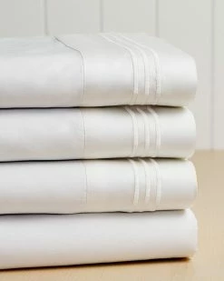 Best deal 😉 Westport 300TC Hotel Embroidered Sateen Sheet Set Home Sheets 🧨