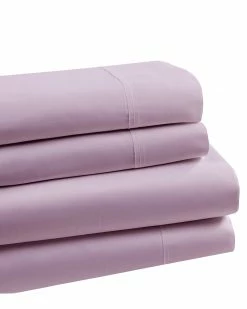 Flash Sale 🛒 Westport 400T Combed Cott 4pc Sateen Sheet Set Home Sheets 💯