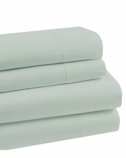 Cheapest 🌟 Westport 400T Combed Cott 4pc Sateen Sheet Set Home Sheets 🥰
