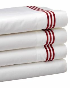 Best reviews of ⌛ Westport 300TC Three Line Merrow Embroidered Sheet Set Home Sheets ✨