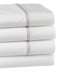 Promo 🎁 Westport Circle Link Embroidered Sheet Set Home Sheets 🔥
