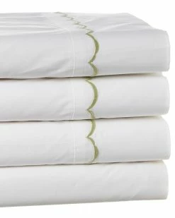 Buy ✨ Westport Scallop Embroidered Sheet Set Home Sheets 💯