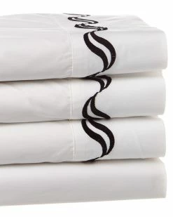 Outlet 😉 Westport 300TC Scroll Embroidered Sheet Set Home Sheets 😍