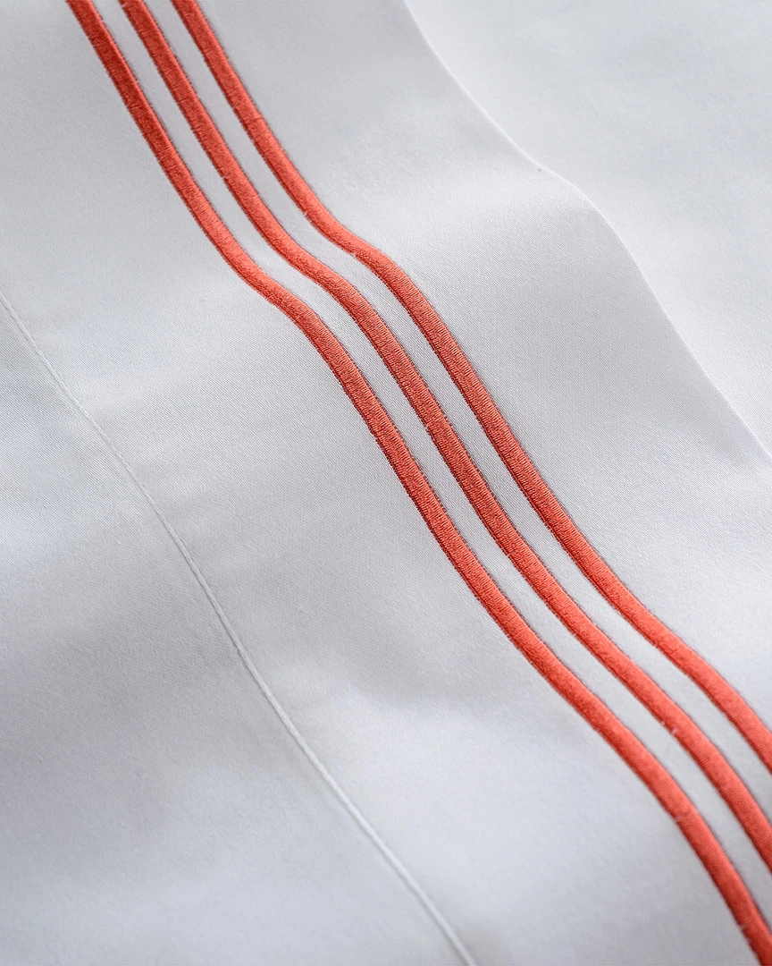 Outlet ๐ฅฐ Westport 300tc 3-Line Embroidered Cotton Duvet Set Home Sheets ๐งจ - Image 2