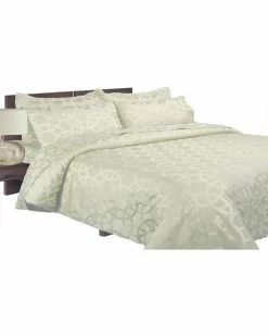 Promo 🔔 Westport 300tc Ring Jacquard Cotton Duvet Set Home Sheets ⌛