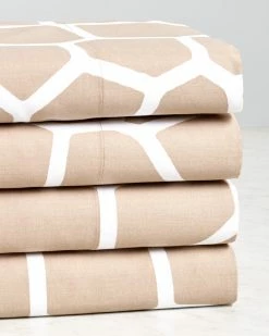 Top 10 ⌛ Westport 500TC 100% Cotton Animal Print 4pc Sheet Set Home Sheets ✨